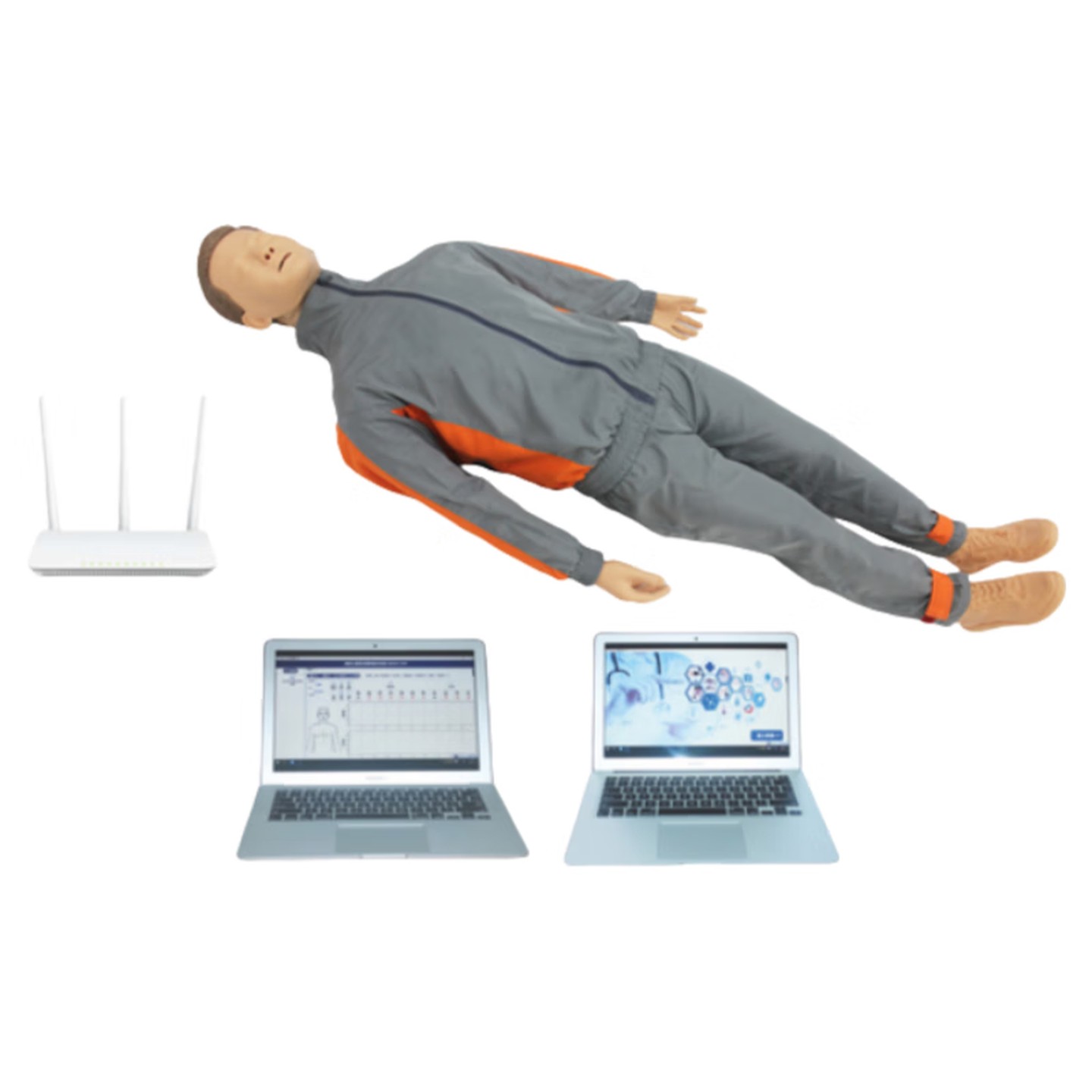 懿模YM-CPR700数字化移动交互式心肺复苏模拟人（电脑款）