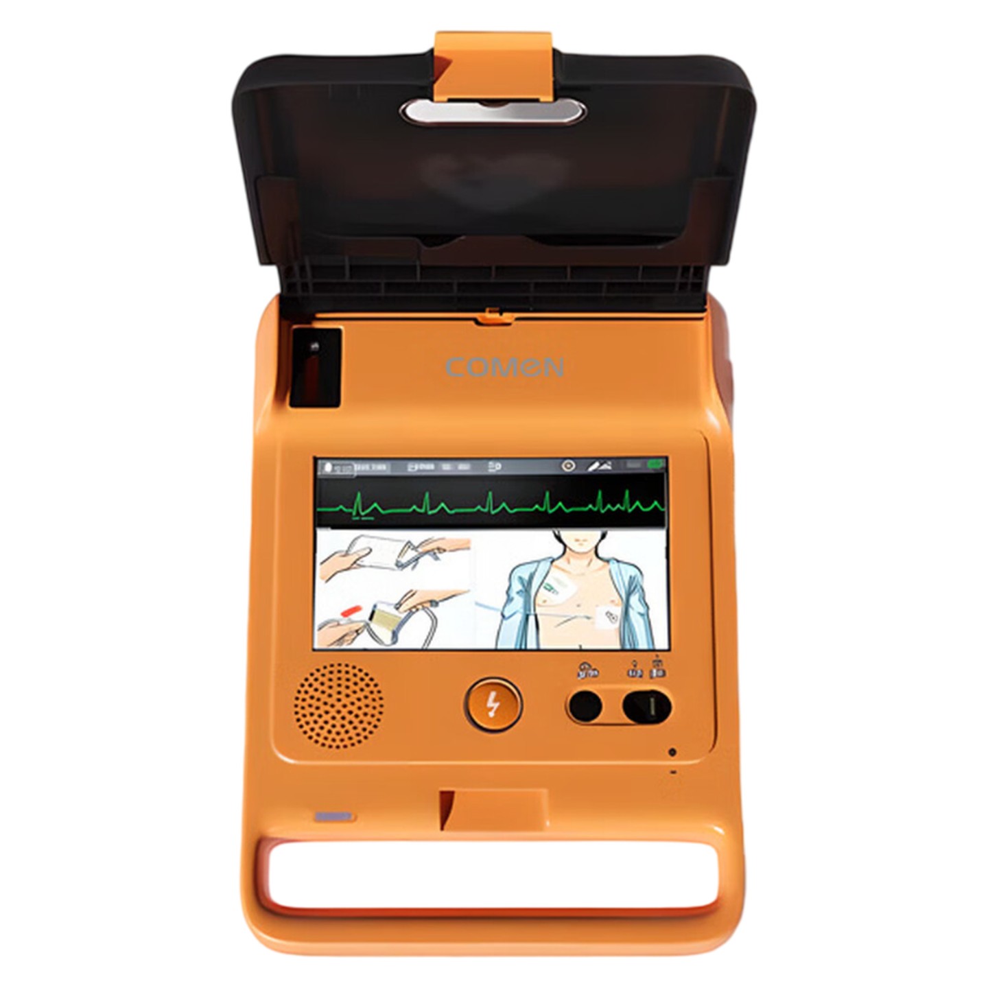 科曼半自动体外除颤器AED F2A带屏4G免费上门培训+挂箱