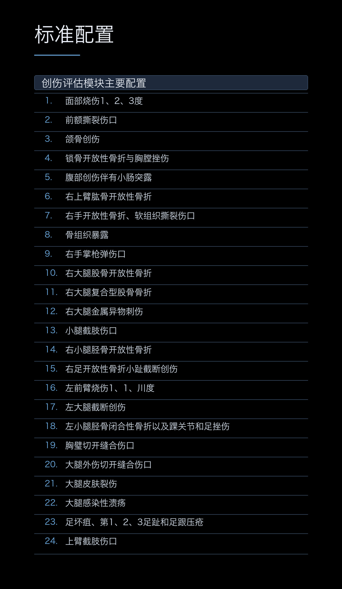 懿模YM-G111-24部件基础伤情判定模拟人创伤包扎护理搬运野战卫勤训练 详情图 3